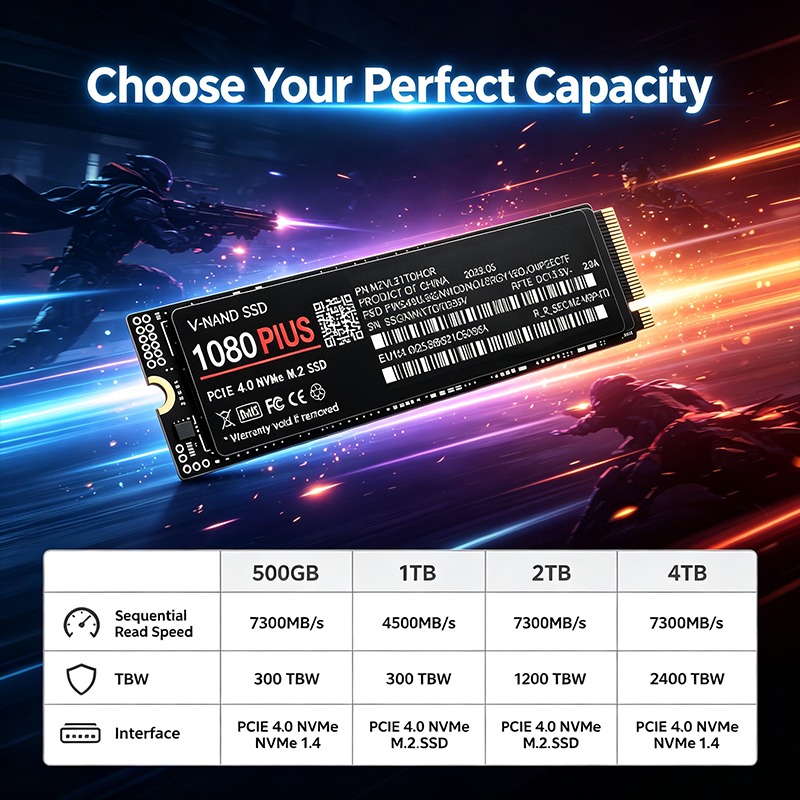 1080 Plus M.2 NVMe PCIe 4.0 So – M.2 Nvme 4Tb Pcie 4.0 Ssd Bewertung und Preis