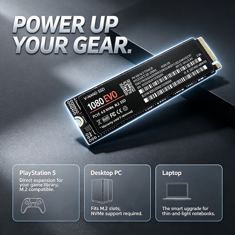 NEUE Hochleistungs-1080 EVO M. – M.2 Nvme 4Tb Pcie 4.0 Ssd Bewertung und Preis