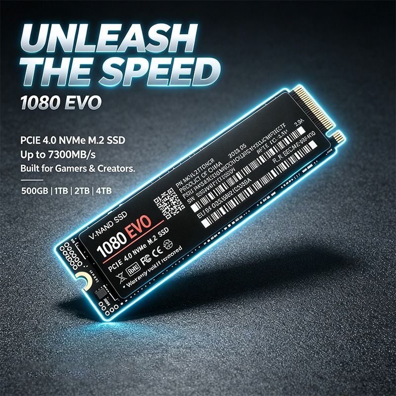 NEUE Hochleistungs-1080 EVO M. – M.2 Nvme 4Tb Pcie 4.0 Ssd Bewertung und Preis