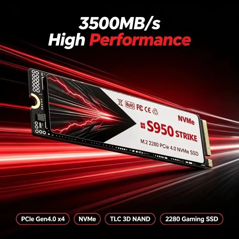 Original S950 500GB/1TB/2TB/4T – M.2 Nvme 4Tb Pcie 4.0 Ssd Bewertung und Preis