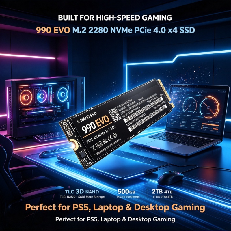 990 EVO Gaming M.2 NVMe SSD PC – M.2 Nvme 4Tb Pcie 4.0 Ssd Bewertung und Preis