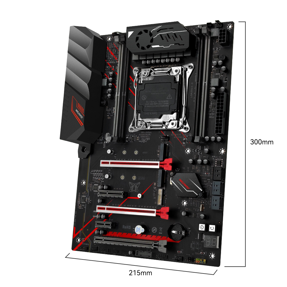 MACHINIST X99 MR9A PRO MAX Mot – X99 Dual Cpu Motherboard Combo Bewertung und Preis